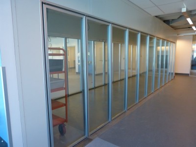 Cool Room 22 glass insert doors 2