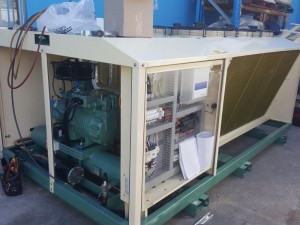 Bitzer condensing unit for freezer room